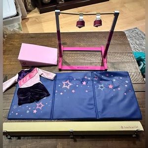 American Girl gymnastic bundle, like new